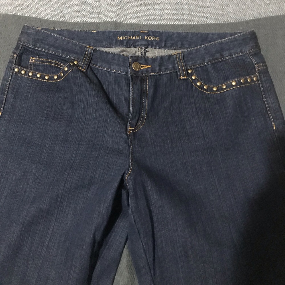 MICHAEL KORS BOOT CUT WOMEN JEANS SIZE 10